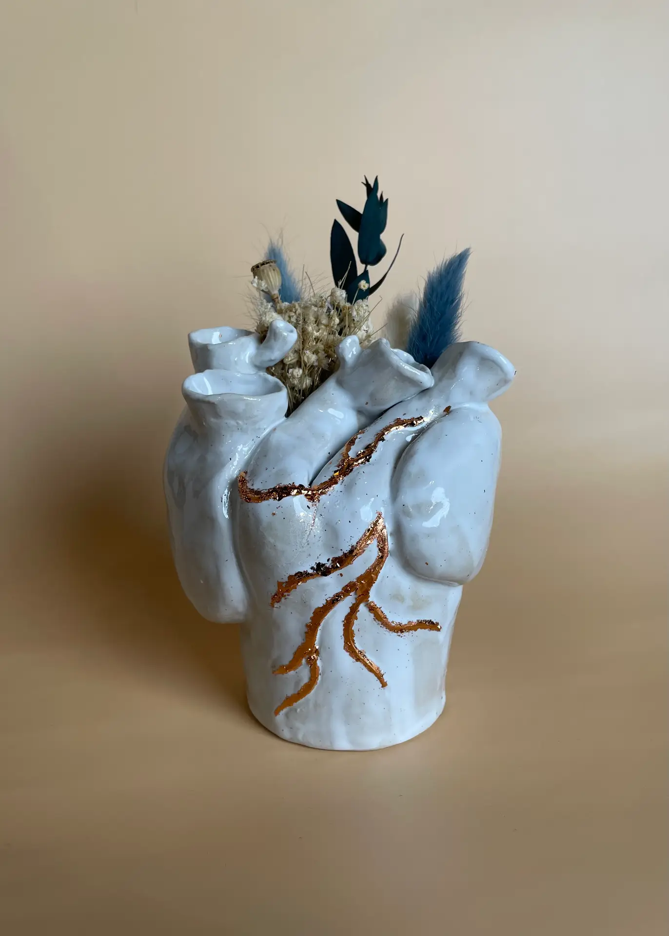 Heart sculpture XLVIII by Stephanie Dyrby