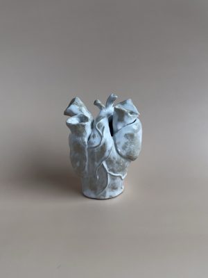 Heart sculpture by Stephanie Dyrby