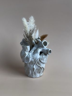 Heart sculpture by Stephanie Dyrby