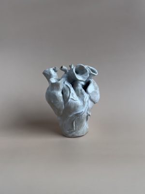 Heart sculpture by Stephanie Dyrby