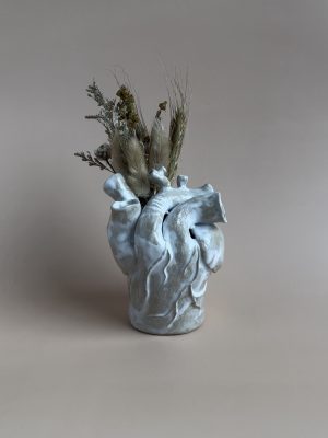 Heart sculpture by Stephanie Dyrby