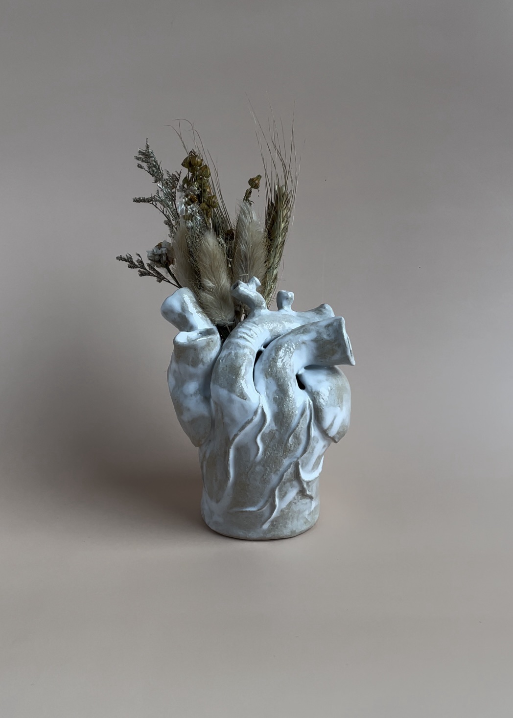 Heart sculpture by Stephanie Dyrby