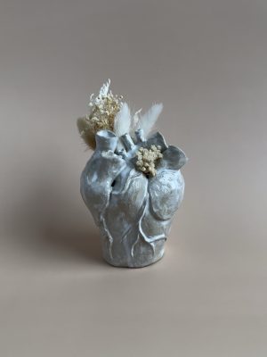 Heart sculpture by Stephanie Dyrby