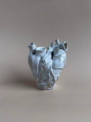Heart sculpture by Stephanie Dyrby