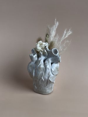Heart sculpture by Stephanie Dyrby
