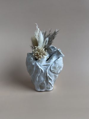 Heart sculpture by Stephanie Dyrby