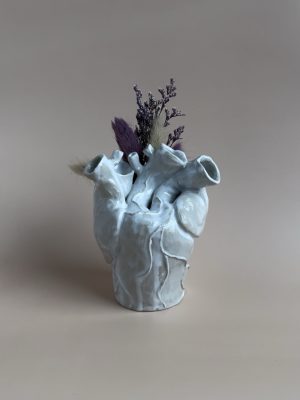 Heart sculpture by Stephanie Dyrby