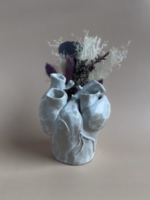 Heart sculpture by Stephanie Dyrby