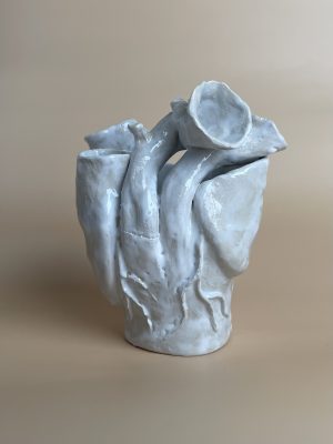 Heart sculpture by artist Stephanie Dyrby