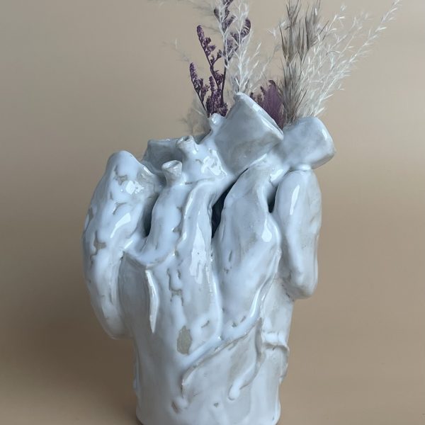 Heart sculpture by artist Stephanie Dyrby