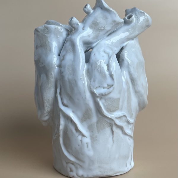 Heart sculpture by artist Stephanie Dyrby