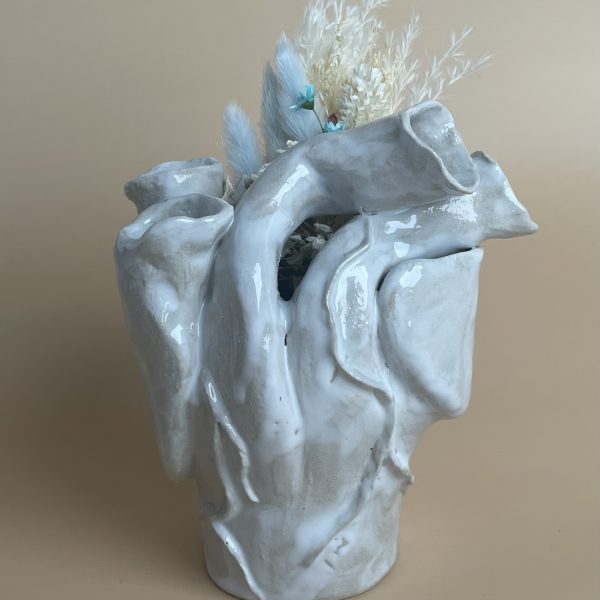 Heart sculpture by artist Stephanie Dyrby